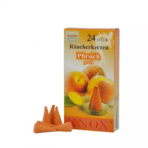 Knox Räucherkerzen Pfirsich