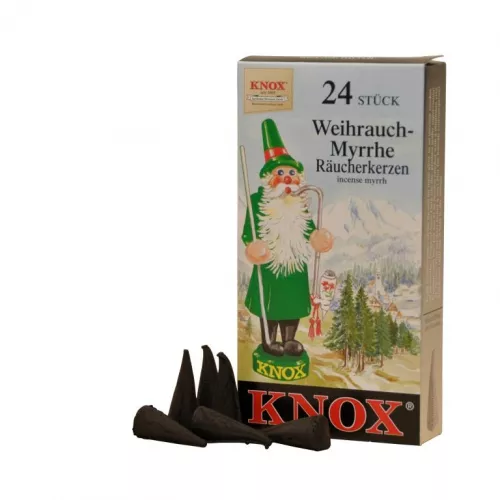 Knox Räucherkerzen Weihrauch Myrrhe