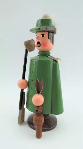 Räuchermann Jäger, farbig