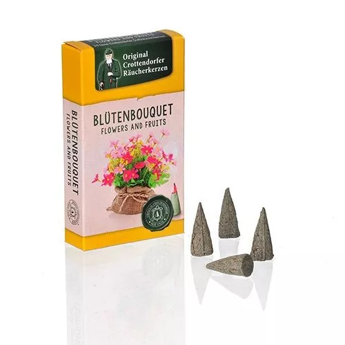 Crottendorfer Räucherkerzen Flowers and Fruits Blütenbouquet