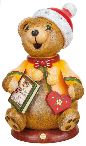 Hubrig Räuchermann Wichtel - Teddys Weihnachtsgeschichte