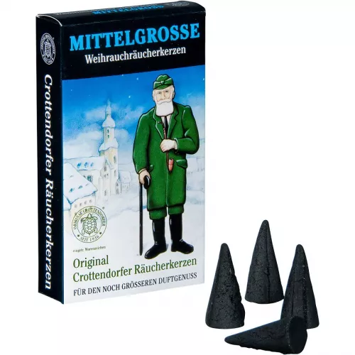 Crottendorfer Räucherkerzen Weihrauch Mittelgroß