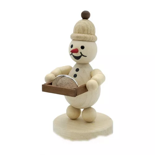 Schneemann Junior mit Christsollen