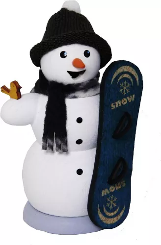 Schneemann Snowboarder