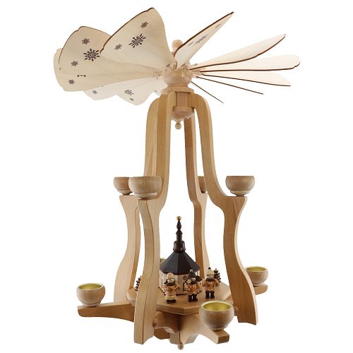 Hängepyramide Seiffener Kirche