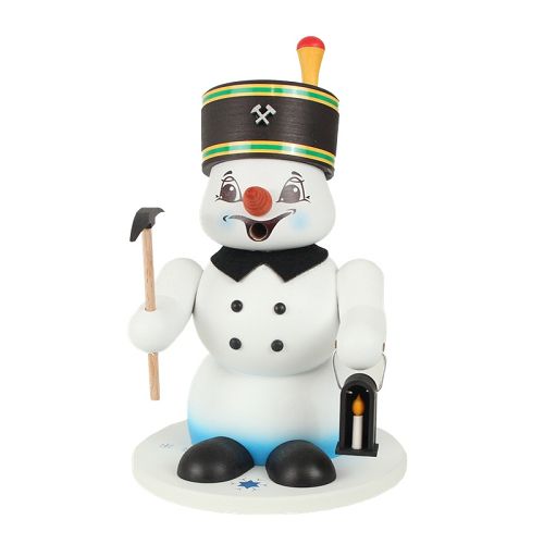 Schneemann Bergmann- weiß