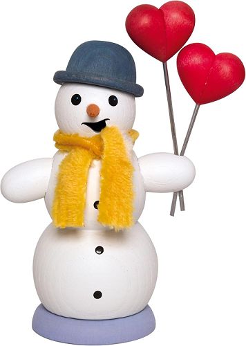 Schneemann mit Herz