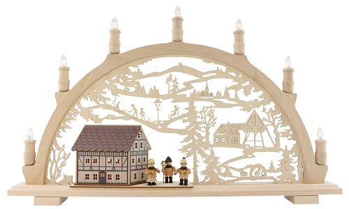 7-flg. SB,Fachwerkhaus,Sternsänger