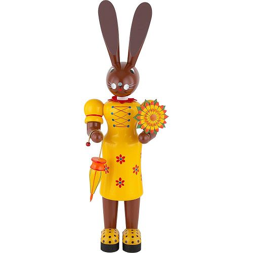 Hasenfrau groß, gelb
