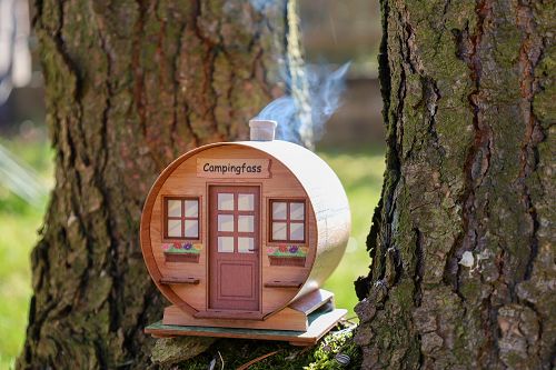 Räucherfass Camping