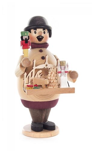 Räuchermann Max Weihnachtsmarkthändler