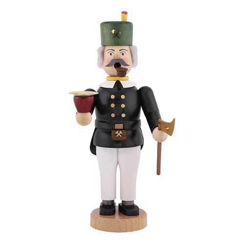 Räuchermann Bergmann mit Kerze