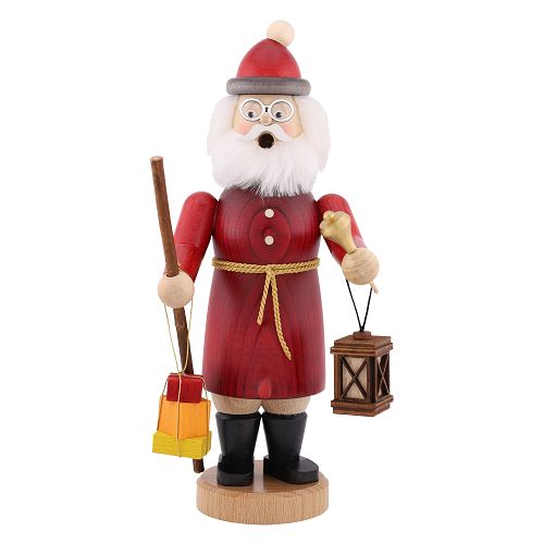 Räuchermann Weihnachtsmann mit Mantel