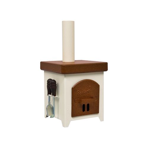 Crottendorfer Räucherhütte braun/beige