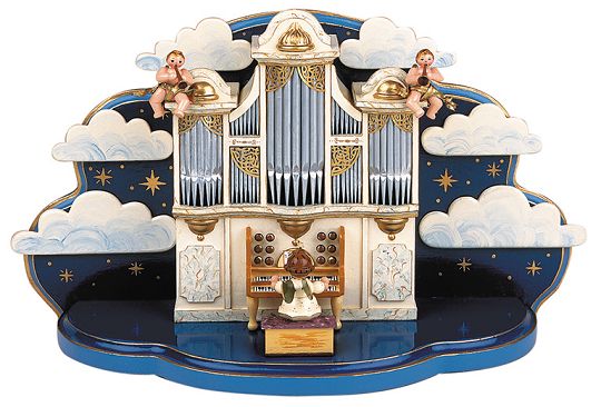 Hubrig Orgel mit kleiner Wolke mit Musikwerk
