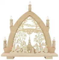 Leuchterbogen Seiffener Kirche 5-flammig