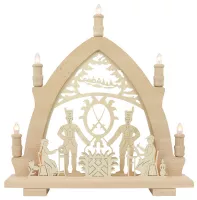 Leuchterbogen Bergmann 5-flammig