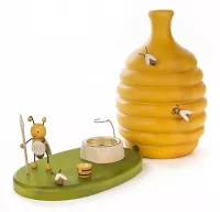 Bienenstock groß mit Räucherfunktion -Dregeno exklusiv-