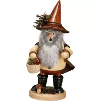 DWU Räuchermann Pilzsammler, natur