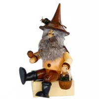 DWU Räuchermann Kantenhocker Pilzsammler