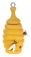 Bienenstock mit Räucherfunktion zum Stehen und Hängen -dregeno exklusiv-