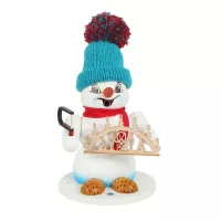 Schneemann Sigi Schwibbogenverkäufer