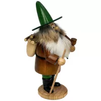 DWU Räuchermann Holzsammler mit Gürtel, braun