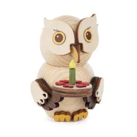 Mini-Eule mit Torte