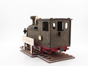 Räucherlok, Fichtelbergbahn schwarz