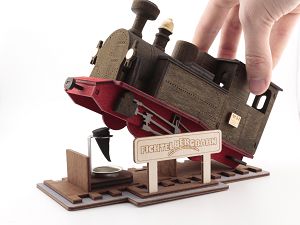 Räucherlok, Fichtelbergbahn schwarz