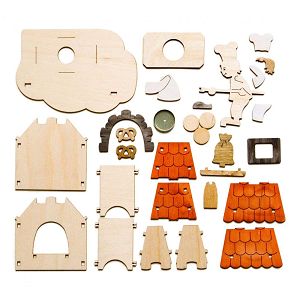 Bastelsatz Räucherkerzenbackofen