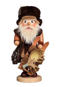 Christian Ulbricht Nussknacker Trapper natur