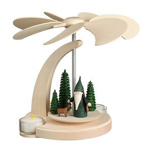 Seiffener Volkskunst Bogenpyramide klein Jägerwichtel