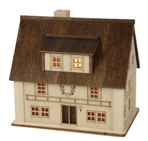 Lichterhaus Forsthaus, Höhe: 9,5 cm