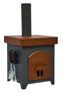 Crottendorfer Räucherofen braun/anthrazit