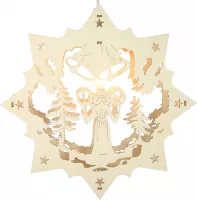 Fensterbild Lichterengel