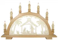 Schwibbogen Krippe 7-flg