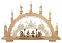 Schwibbogen, Striezelkinder 7-flg