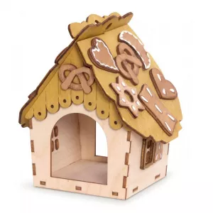 Bastelsatz Vogelfutterhaus mit Lebkuchen