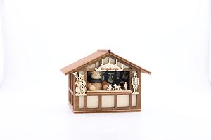 Lichterhaus Weihnachtbude 1