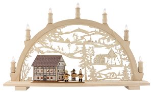 7-flg. SB,Fachwerkhaus,Sternsänger