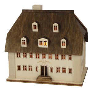 Lichterhaus Schule, Höhe: 9,5 cm