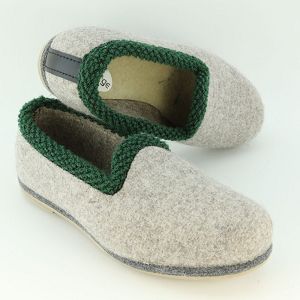 Filzschuhe Hoch grau Größe 46