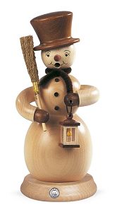 Müller Räuchermann, groß Schneemann- natur