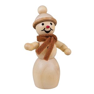 Schneemann Junior mit Schal