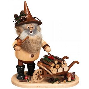 DWU Räuchermann Waldwichtel mit Schiebock