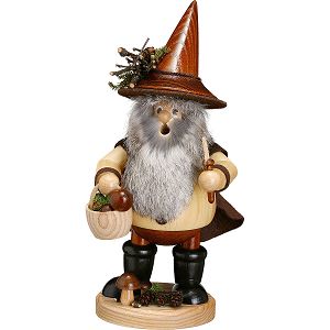 DWU Räuchermann Pilzsammler, natur