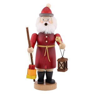 Räuchermann Weihnachtsmann mit Mantel