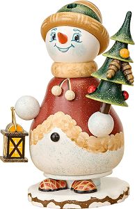Hubrig Räuchermann Wichtel - Schneeweihnacht