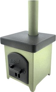 Crottendorfer Räucherofen antharzit/grün